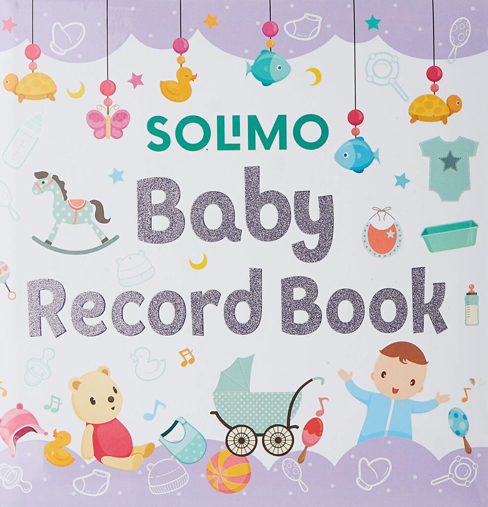 Amazon Brand - Solimo Baby Record Book
